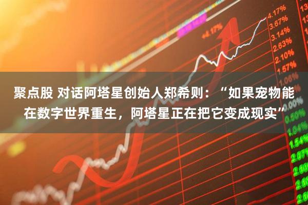 聚點(diǎn)股 對(duì)話(huà)阿塔星創(chuàng)始人鄭希則：“如果寵物能在數(shù)字世界重生，阿塔星正在把它變成現(xiàn)實(shí)”